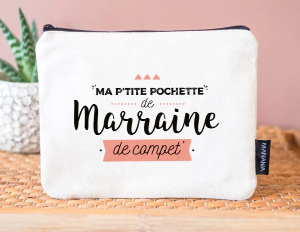 Trousse Pochette Marraine de compet