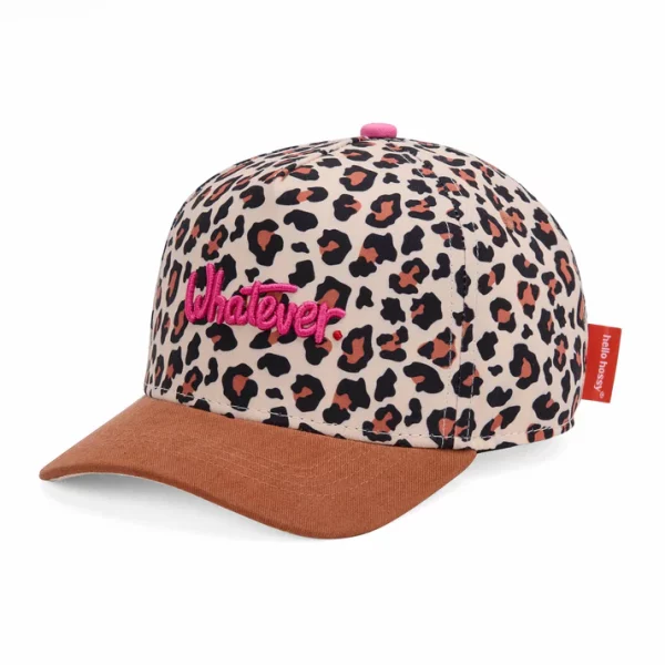 Casquette Léopard #7 Whatever Pink Hello Hossy