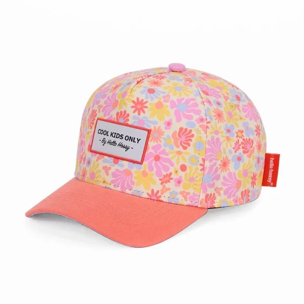 Casquette Retro Flowers Hello Hossy